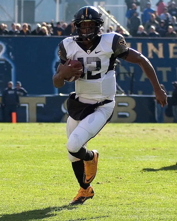 West Virginia combat football uniform